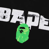 Bathing Ape T Shirt Summer Ape Man Letter Print Short Sleeve T-Shirt