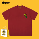 Drew T Shirts Short-Sleeved T-shirt Smiley Face