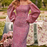 Women Party Dress Classic and Elegant Women's Dresses for Formal Occasions (SS0416)