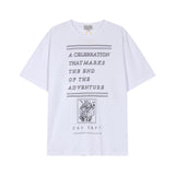 C.e t shirts abstract pattern printing short sleeve men and women