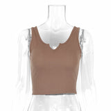 Women Tops Fashion Sexy Cool Vest (Zj0415)