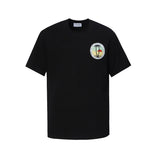 Rhude T Shirt Sunset Coconut Alphabet Print Short Sleeve T-Shirt