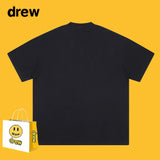 Drew T Shirts Cartoon Printed Cotton