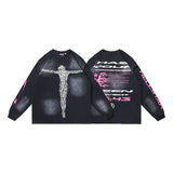 Hellstar long-sleeve T-shirt autumn, loose long-sleeve T-shirt