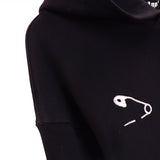 Palm Angels Hoodie Coconut Tree Pin Embroidered Hooded Sweater