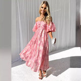 Women Dresses Fashion Casual Cool Dress (HMR0410)