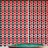 Themed Party Supplies Poker Theme Party Fringe Curtain – Casino Night Decorations
