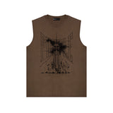 Purple Brand Tank T Shirts Sleeveless T-shirt Vest
