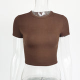 Women Tops Fashion Breathable Long Sleeves Top (ZJ0415)