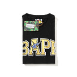 Bathing Ape T Shirt Summer Star Letter Bronzing Ape Man Print Short Sleeve T-Shirt