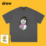 Drew T Shirts T-shirt Snowman Print