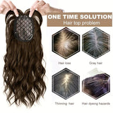Women's Wigs Chemical Fiber Bangs Fluffy Short Curly Hair Reissue Hair Topper