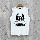 Purple Brand Tank T Shirts Sleeveless T-shirt Vest