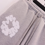 Denim Tears Hoodie Sweatpants Kapok Foam Printed Hoodie Trousers Suit(Options need to be purchased separately)