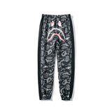 Bathing Ape Pants Shark Head Luminous Starry Sky Casual Pants