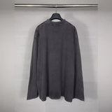 Men T-shirts Paris German Chariot Band Long Sleeve T-Shirt Loose Wash Old