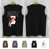 Purple Brand Tank T Shirts Sleeveless T-shirt Vest