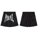 Purple Brand Shorts Summer Men Large Size Loose Casual