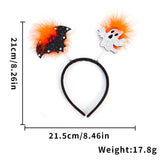 Halloween headband Halloween Party Headband – 3D Witch Hat & Spider Design