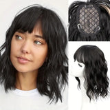 Women's Wigs Chemical Fiber Bangs Fluffy Short Curly Hair Reissue Hair Topper