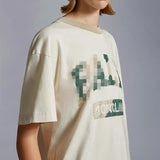Palm Angels T Shirts Camouflage Letter Short Sleeve T-Shirt