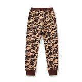 Bathing Ape Pants Autumn Camouflage Shark Tether Tie Casual Pants Sweatpants
