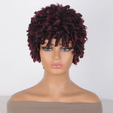 Women's Wigs Puffy Short Dreadlock Synthetic Wig