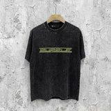 Purple Brand Distressed T Shirts Short Sleeve