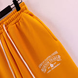 Denim Tears Hoodie & Sweatpants 2 Piece Set Kapok Letter Hooded Sweater Trousers Sports Suit