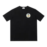 Rhude T Shirt Sunset Coconut Alphabet Print Short Sleeve T-Shirt