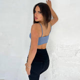 Women Tops Summer Cardigan Lace-up Sexy Small Top (Zy0414)