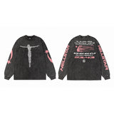Hellstar long-sleeve T-shirt autumn loose long-sleeve T-shirt