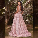 Women Party Dress Sequined Temperament Pure Color Banquet Evening Dress (Ss0416)