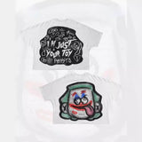 Street Unisex T-shirt Hip Hop Punk Vintage Short Sleeve