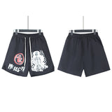 Hellstar Short Vintage Old, Loose Summer Casual Sports Shorts