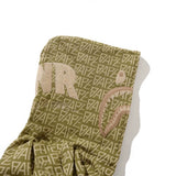 Bathing ape hoode bape desert color street loose