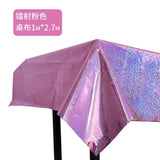 Themed Party Supplies Wicked Witch Theme Party Decorations – Pink & Green Laser Foil Fringe Curtains & Tablecloths