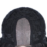 Women's Wigs Lace Chemical Fiber Headgear Small Lace Medium Split Long Straight Hair Wigs