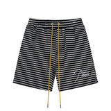 Rhude Shorts Micro Label Letter Embroidered Casual Shorts Beach Shorts