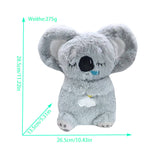 Plush Toys Breathing Animal Soothing Plush – Otter & Bear Series