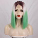 Women'S Wigs Short Bob Lace Front Synthetic Wig