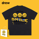 Drew T Shirts Short Sleeve T-shirt Alphabet Graffiti Print
