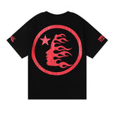 Hellstar T Shirt BEAT US Slogan Print Casual Short Sleeve T-Shirt