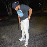 Rhude T Shirt Micro Label Letter Retro Printed Short Sleeve T-Shirt