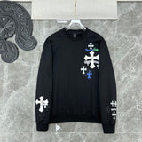 Chh Chrome Hearts Sweatshirts Autumn/Winter CH Classic Sanskrit Crew Neck Sweater