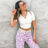 Women Tops Fashion Sexy Cool Vest (ZJ0415)