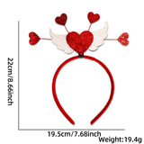 Themed Party Supplies Bachelorette Party Heart Headband – Valentine’s Day Love-Themed Bar Accessories