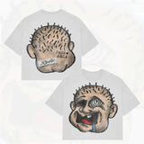 Street Unisex T-shirt Cartoon Pattern Street Tee