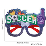 Themed Party Supplies 2026 USA-Canada-Mexico World Cup Fan Glasses – Cheer & Party Photo Props