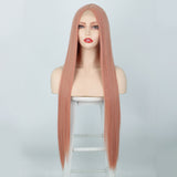 Women's Wigs Long Straight Hair Small Lace Wig Lace Chemical Fiber Lace Headgear Lace Wigs